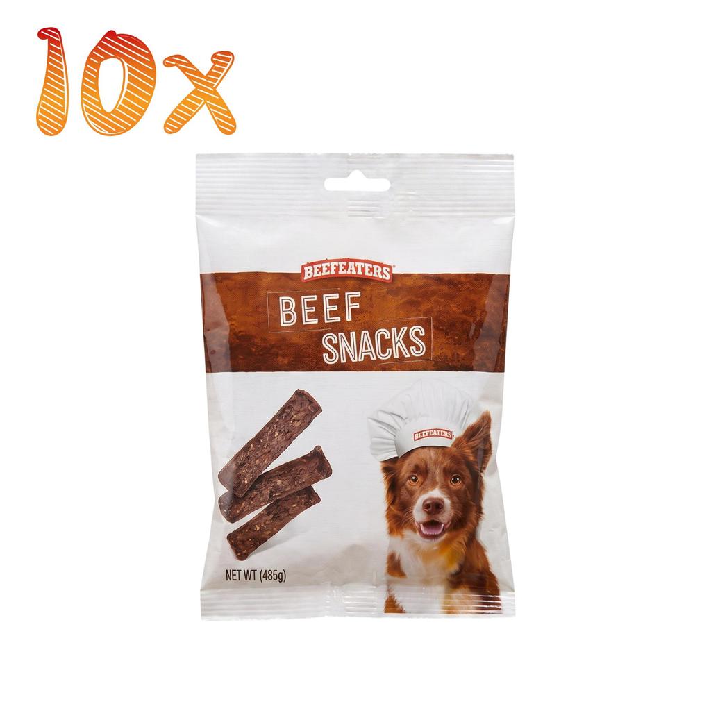 Beef Snacks para Cachorros Petisco de Carne Natural e Saboroso 450g - 10 unidades