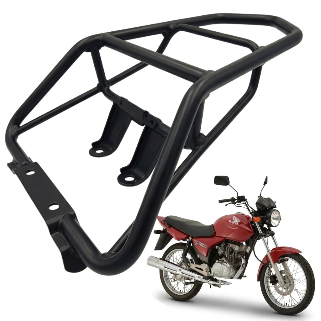BAGAGEIRO GIVI SUPORTE BAU CHURRASQUEIRA HONDA CG 150 TITAN 2005 2006 2007 2008