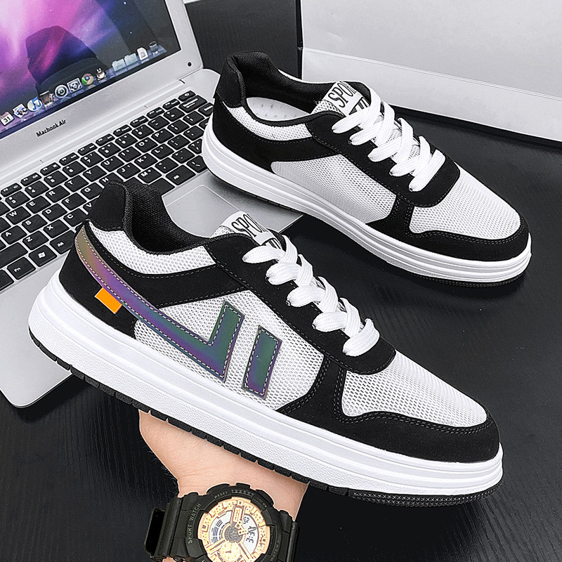 Sapatos masculinos de tamanho grande 45 verão sapatos de malha respirável 46 masculinos 47 sapatos casuais tênis