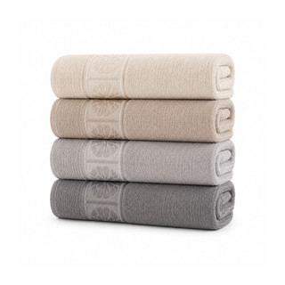 Kit 4 Toalhas de Rosto 35x75cm Macias e Absorventes Para Banheiro Salão e Academia