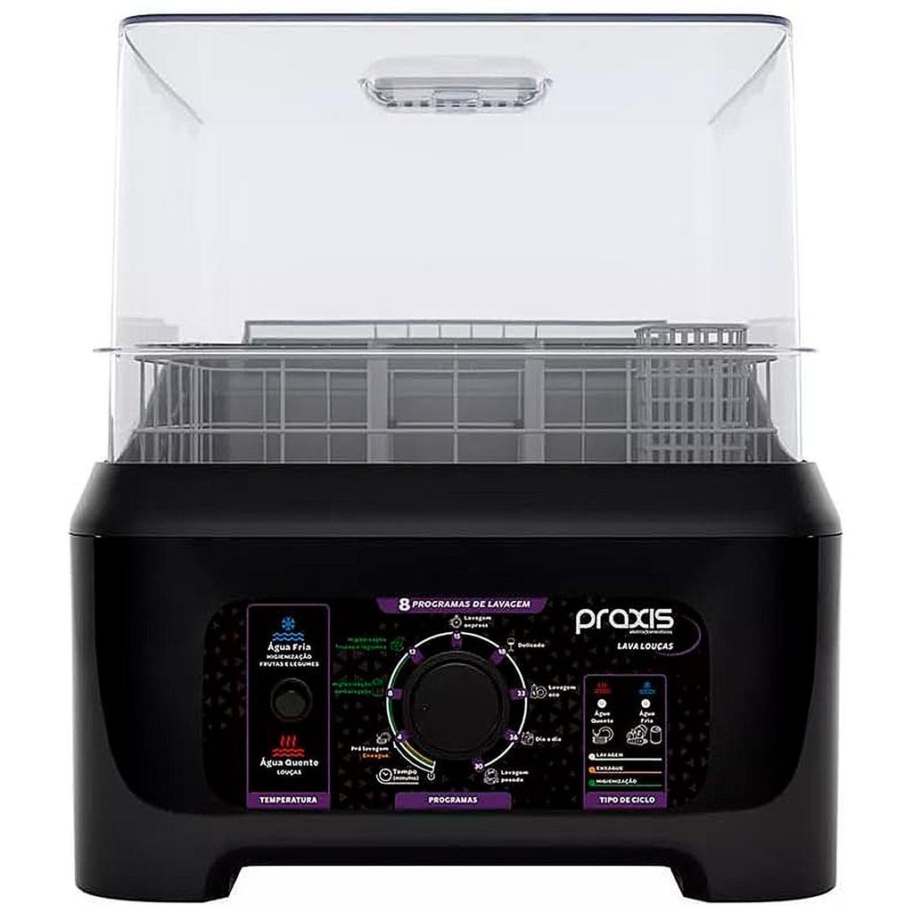 Lava Louças Praxis Portátil LLPP 2.0 Semi-Automática 127V Preto