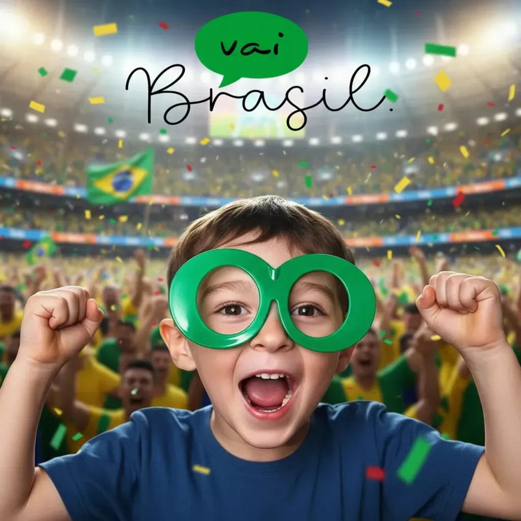 Kit Torcedor Seleção Brasileira Festa E Jogo