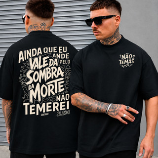Camiseta T-shirt Cristã Gospel blusa Versículo Camisa 100% Algodão Envio Imediato
