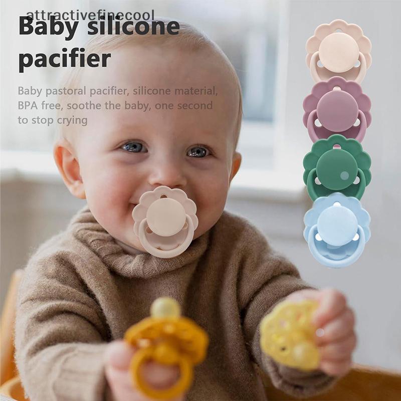 1Pc Imitação De Leite Materno Cabeça Redonda Chupeta Borracha Natural Ambientalmente teless Do Bebê Para 0-36 Meses Bebê