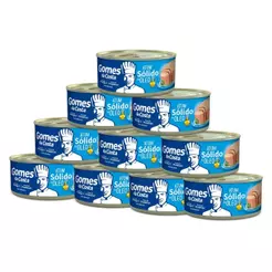 Kit 10 UN - Atum Sólido em Óleo - 170g - Gomes da Costa