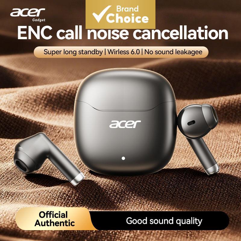 Acer OHR617 Fones De Ouvido Sem Fio Tipo-C Bluetooth Com Microfone TWS Som Estéreo Bluetrum AB5756T Chip Suporte Multipr