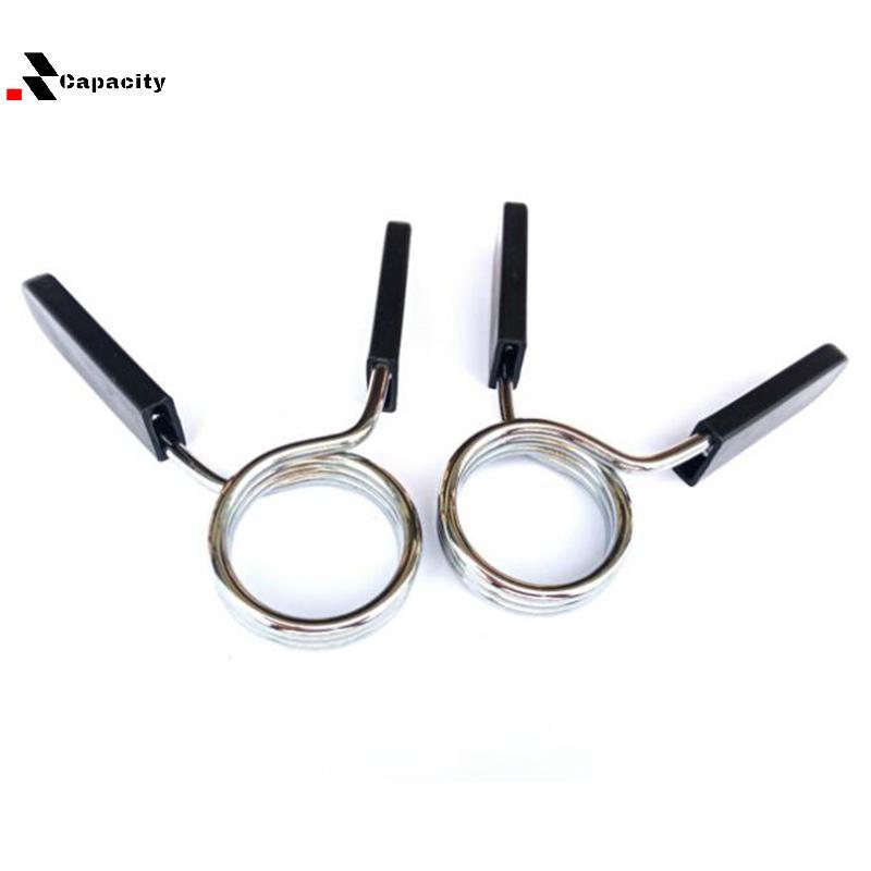Capacidade Barbell Braçadeira Primavera Colar Clipes Ginásio Peso Haltere Lo Kit Agradável