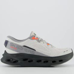 Tênis Skechers Max Cushioning Glide-Step Cinza