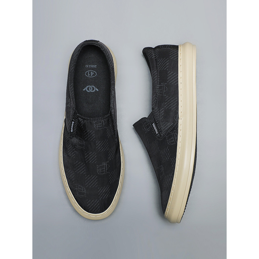 2026 novo estilo sapatos masculinos primavera respirável sapatos de lona sapatos casuais masculinos deslizamento-em têni