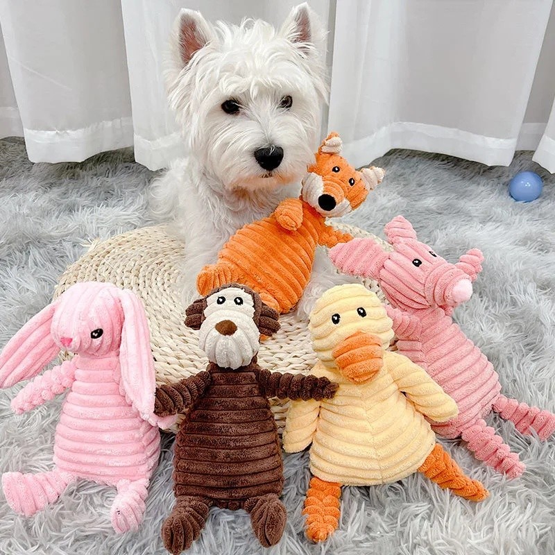 Brinquedo de Pel&uacute;cia Estridente para Cachorro