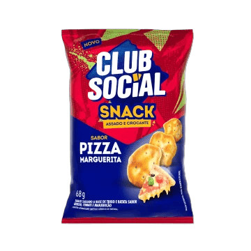 Club Social Salgadinho Snack Pizza 68g