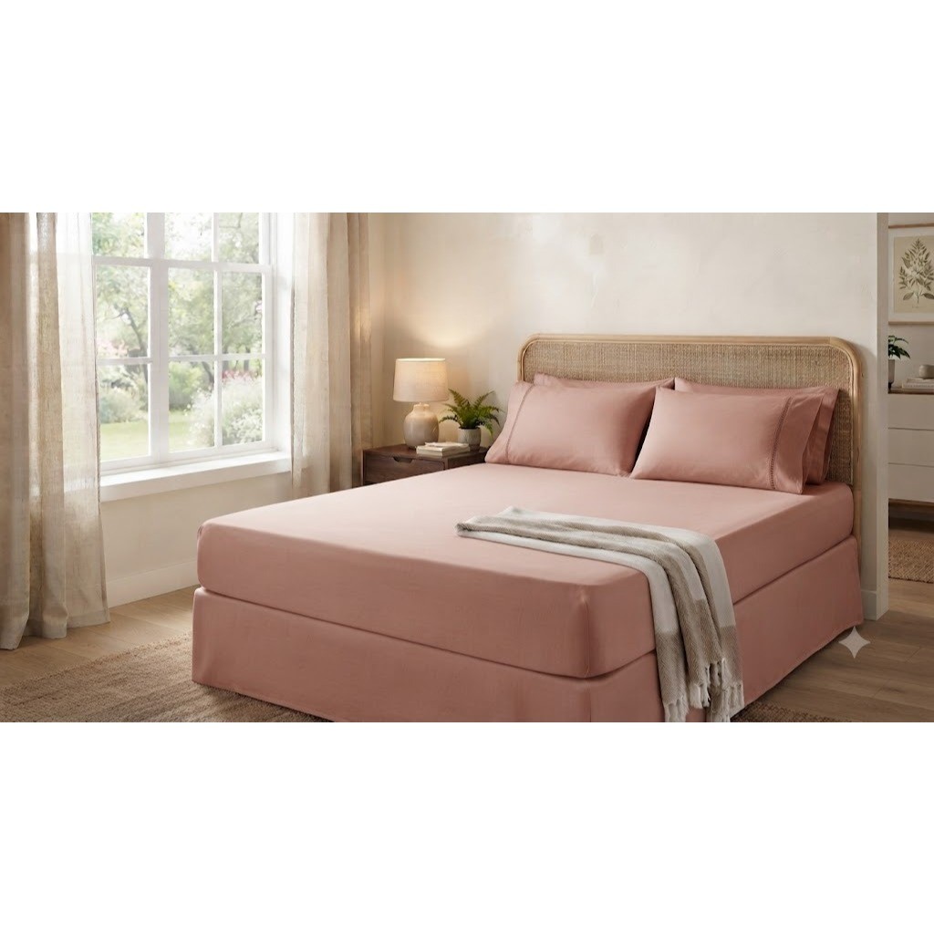 Jogo de Cama Lençol e Fronha Solteiro Casal Queen Premium Macio Confortável Kit Cama Completo Micropercal 400 fios