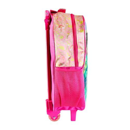 Kit Mochila Infantil Escolar 3 Pecas Tema Princesas Resistente Espacosa Confortavel Colorido