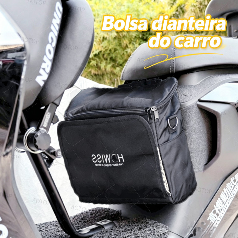 Motocicletas Bolsa Frontal para Bicicleta Elétrica Bolsa de Armazenamento para Motocicleta Bolsa Traseira