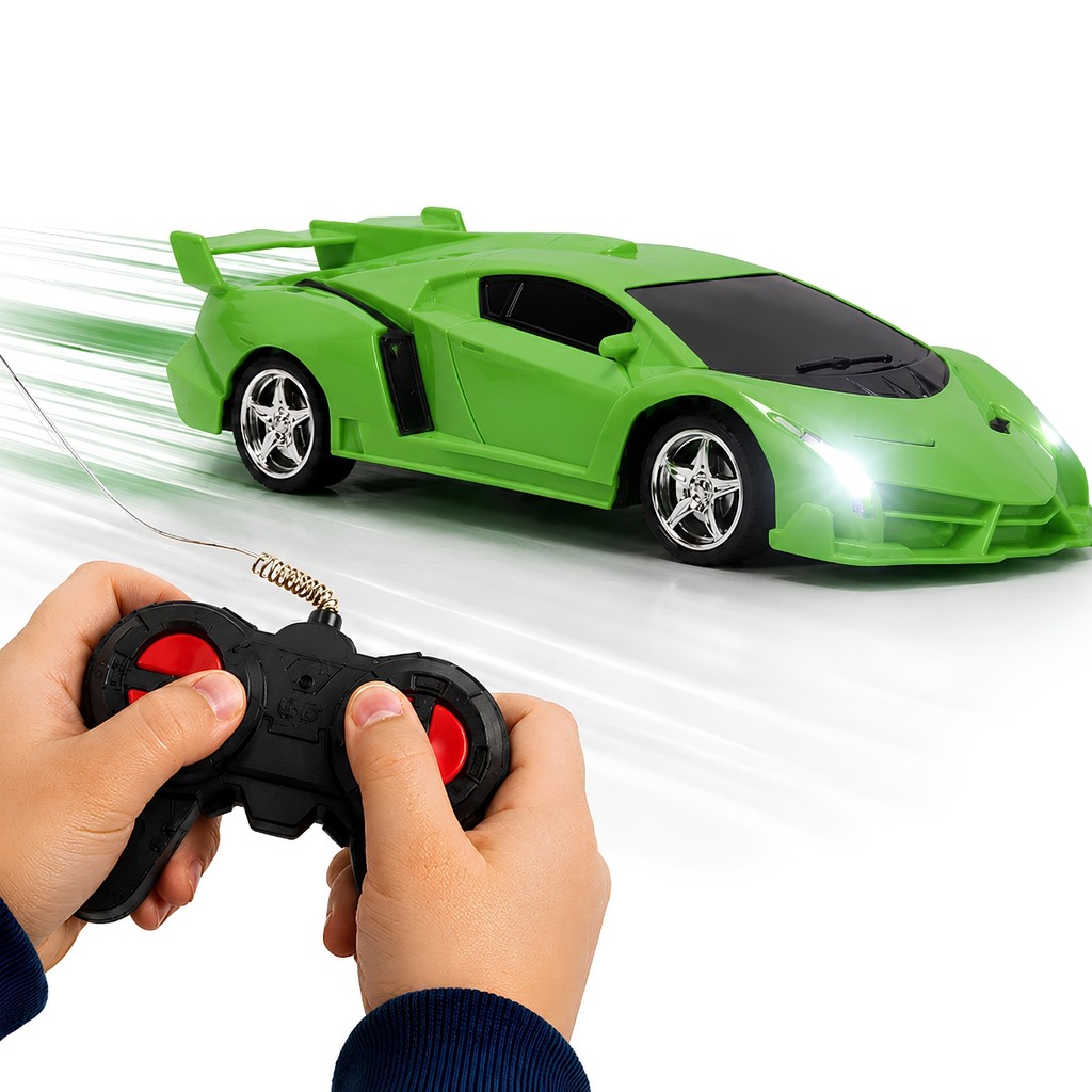 Carrinho Controle Remoto Corrida Superesportivo Escala 1:18 Brinquedo Menino 4 F