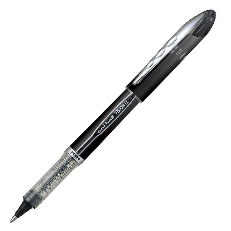 Caneta rollerball 0.5 Vision Elite UB-205 Preta Uni-Ball