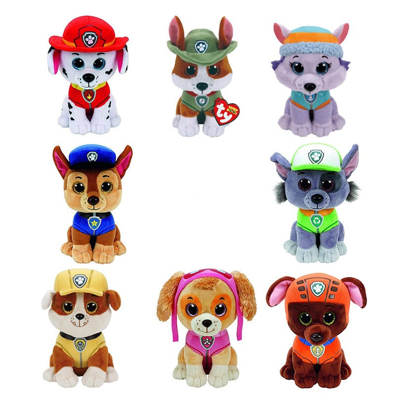 Brinquedo de pelúcia flexível Patrulha Canina 3584 GOEQ