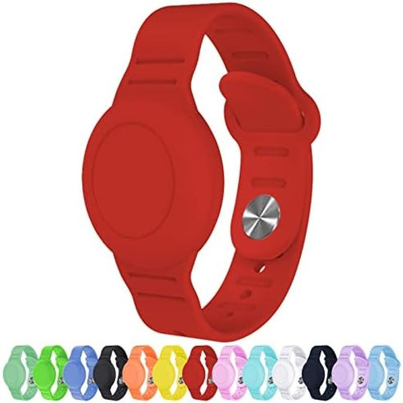 Pulseira AirTag À Prova D'água Para Crianças , De Silicone Oculta , Capa De Rast