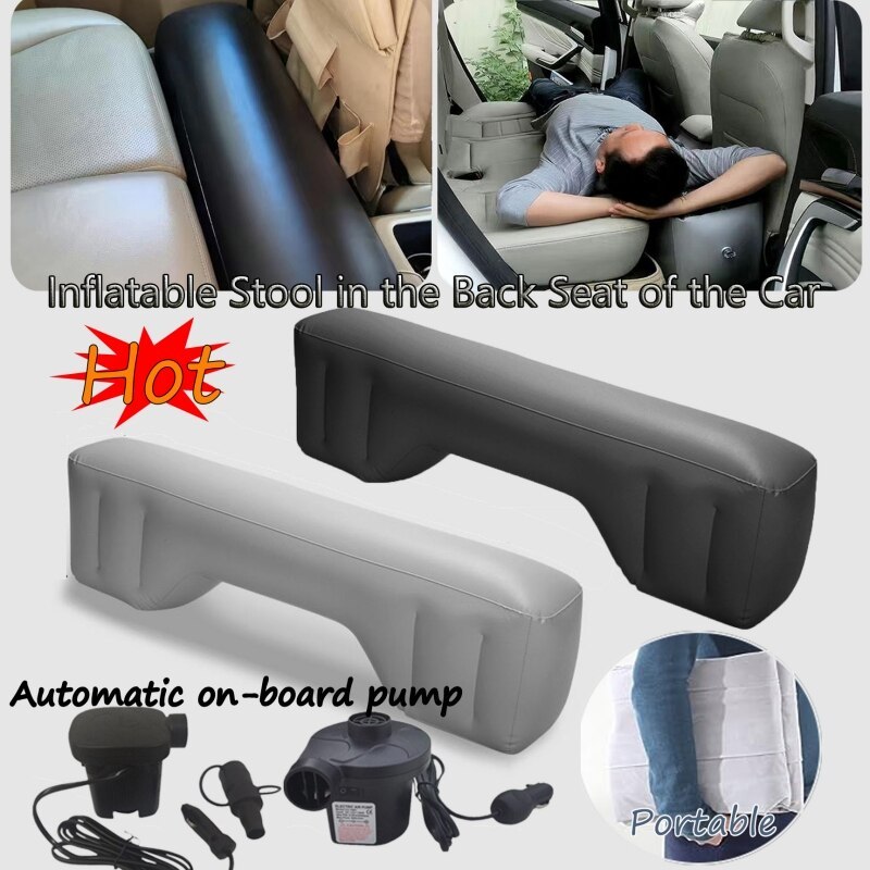 Colchão Inflável Para Viagem De Carro , Cama De Ar , Acessórios Banco Traseiro , Almofada De Folga Traseira , Estofament