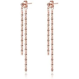 Reffeer Sólido 925 Prata Esterlina Borla Corrente Balançar Brincos Para Mulheres Adolescentes Meninas Minimalista Gotas