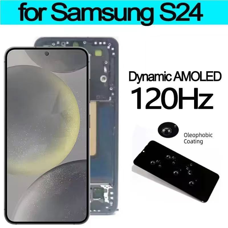 OLED Para Samsung GalaxyS921 S24 Display LCD Touch Screen Digitalizador Substitu