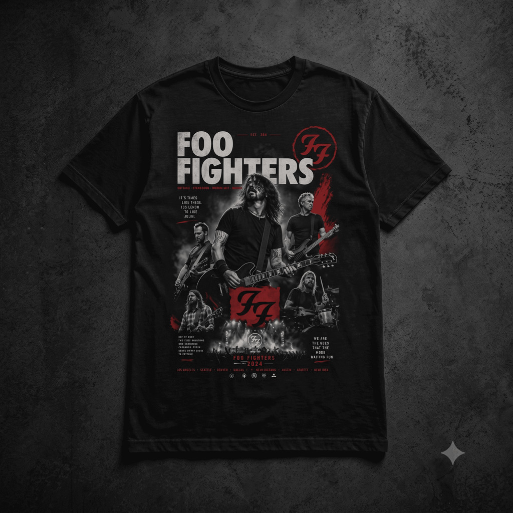 Camiseta Masculino Banda Estampado Camisa 100% Algodão Feminino Plus Size Oversized Envio Rápido