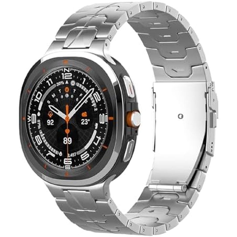 Pulseira De Titânio Robusta VeveXiao Luxury Designer Compatível Com Samsung Gala