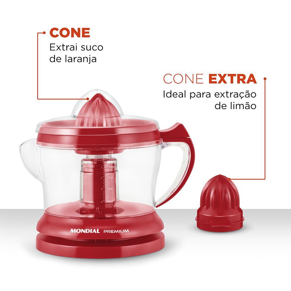 Espremedor Premium Mondial Vermelho 30W E-23 · foto 2