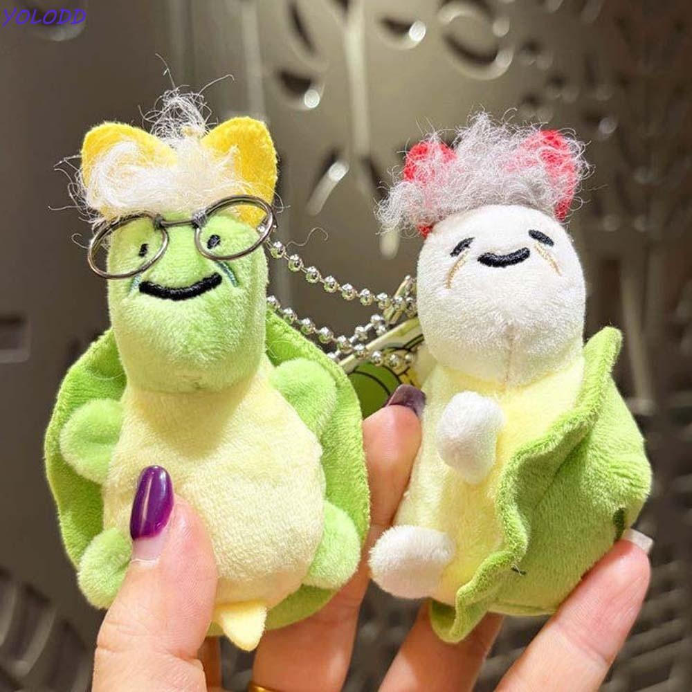 YOLODD 1 Par De Chaveiro De Tartaruga , Pingente De Bolsa " Sticking Together " , Detalhe De Estilo Feito À Mão