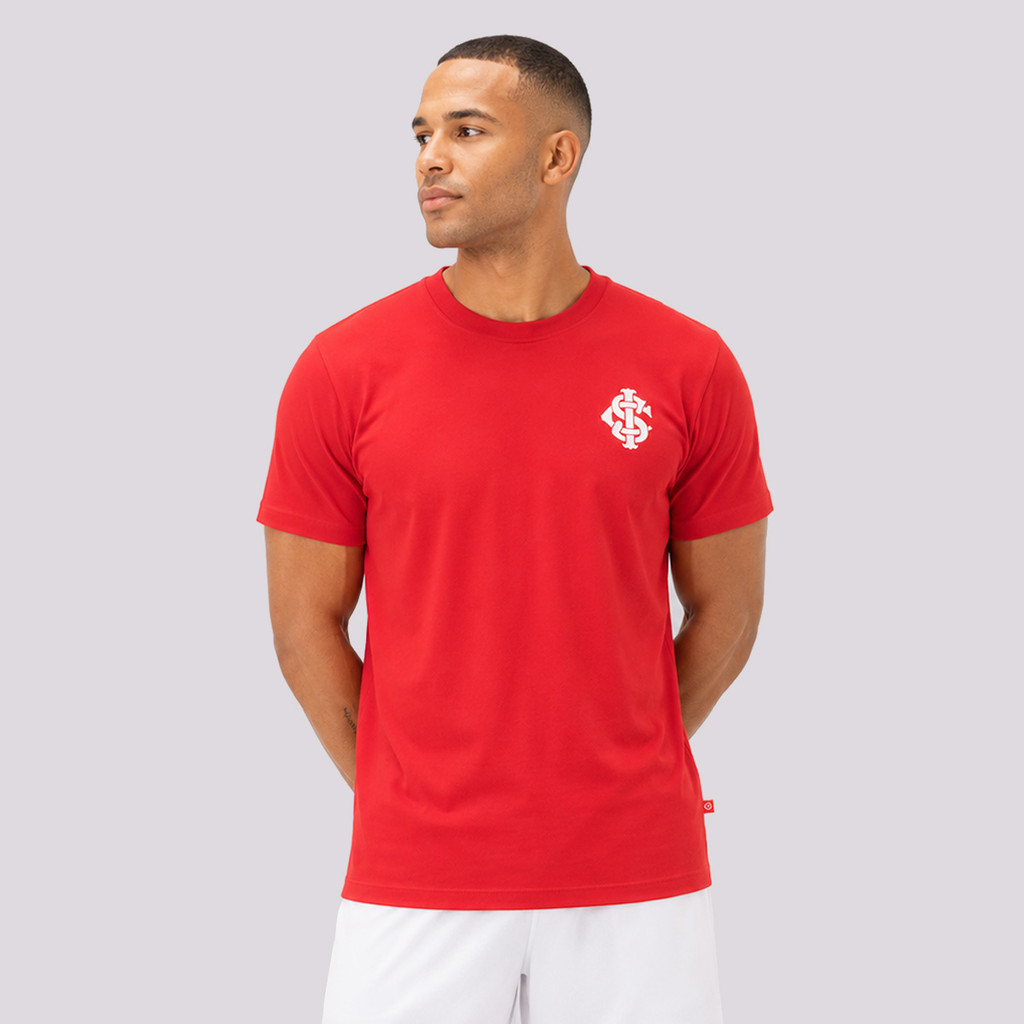 Camisa Internacional Clássica Logo Vermelha · foto 2