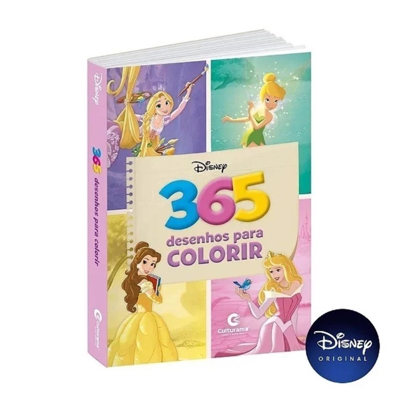 Livro Infantil 365 Desenhos Para Colorir e Atividades — imagem 2 de 2