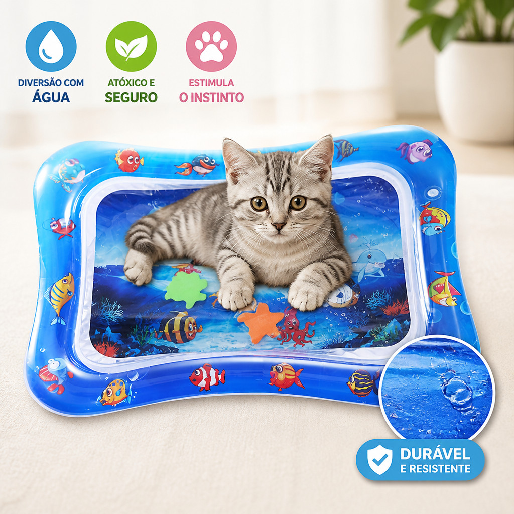 Tapete Refrescante Para Animais De Estimação, Almofada Inflável Para Animais De Estimação, Portátil E Dobrável