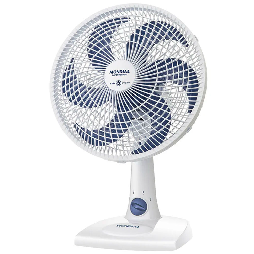 Ventilador de mesa 30cm 6 pás 3 velocidades VSP-30-W - Mondial