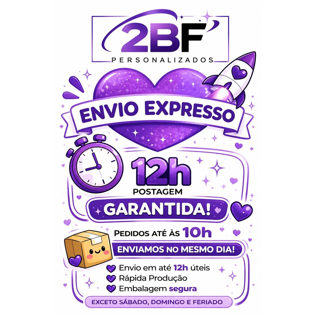 ADESIVO DTF UV NOSSA SENHORA APARECIDA PARA CANECA FRENTE E VERSO 19X9CM — imagem 2 de 2