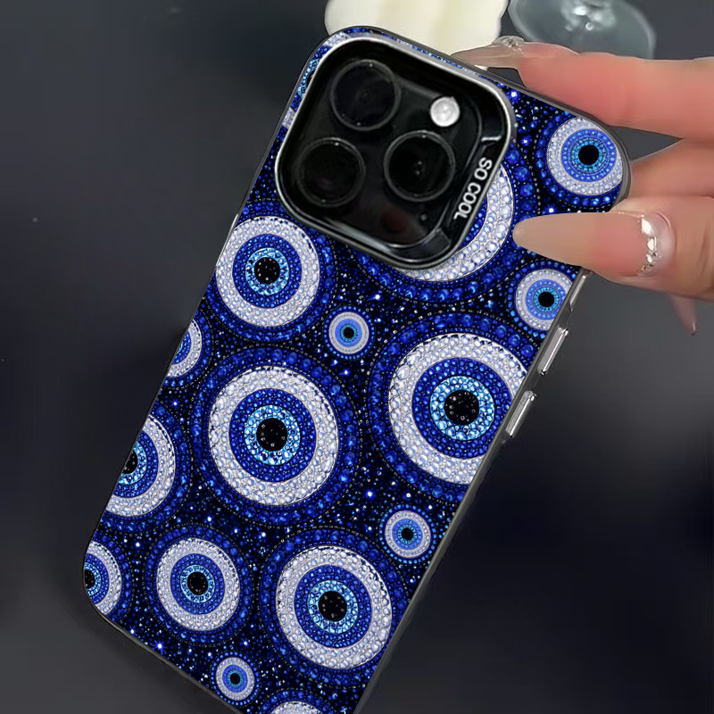 Capinha de celular para iPhone 7+8 11 12 13 15 14 16 17 pro max xr xs max 7+8 16 plus capa olho grego