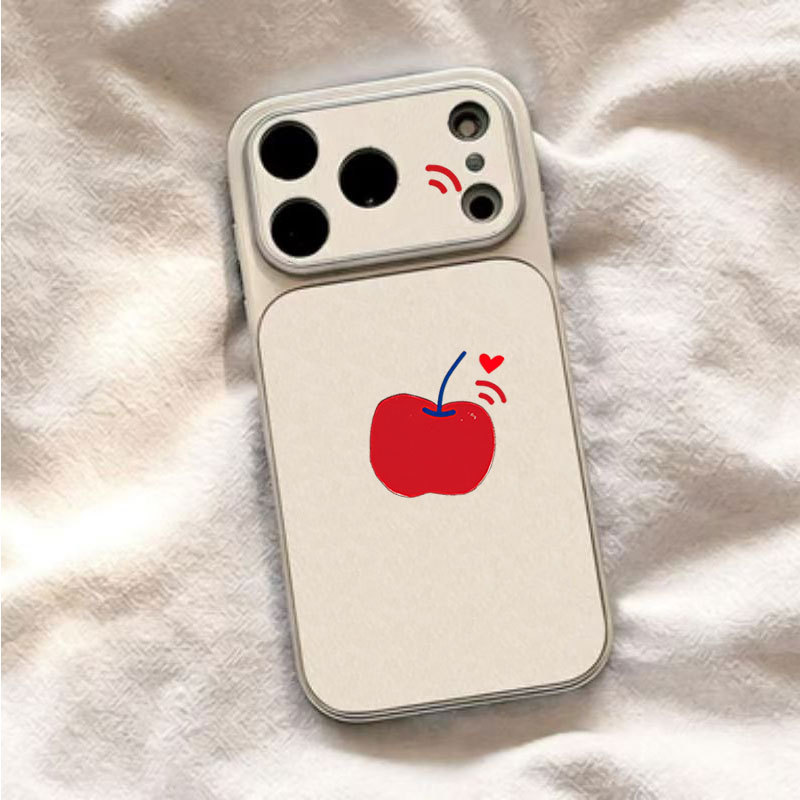 Coreano Vermelho Apple Impressão Caso Para Samsung Galaxy S26 Ultra S25 FE S24 Plus S23 S22 S21 A17 A37 A57 A56 A55 A54 