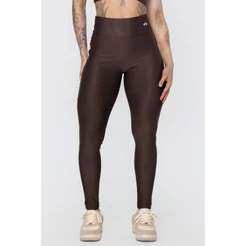 Legging Sand Cós Alto Marrom