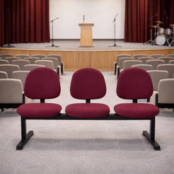 Kit 3 Capas para Cadeira Longarina Igreja e Recepção Malha com Elástico – Várias Cores