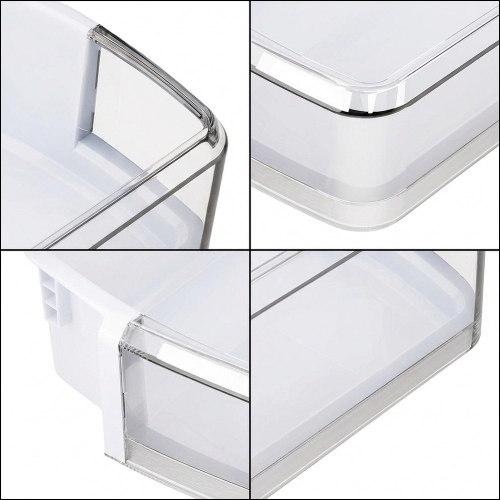 Para Samsung Geladeira Substituição Porta Prateleira Cesta Lado Direito 35cm 20c