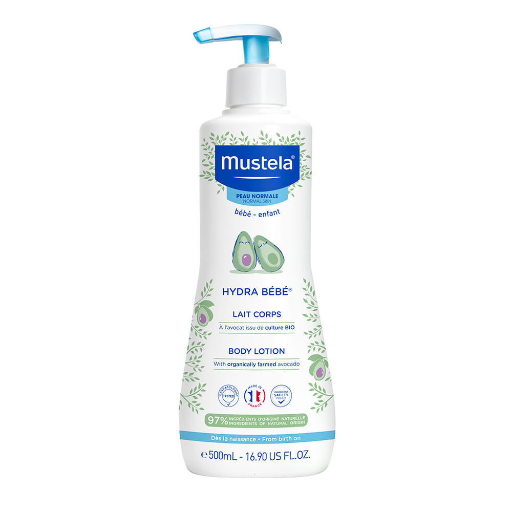 Imagem Mustela Hydra Bebê com Abacate Orgânico 500ml