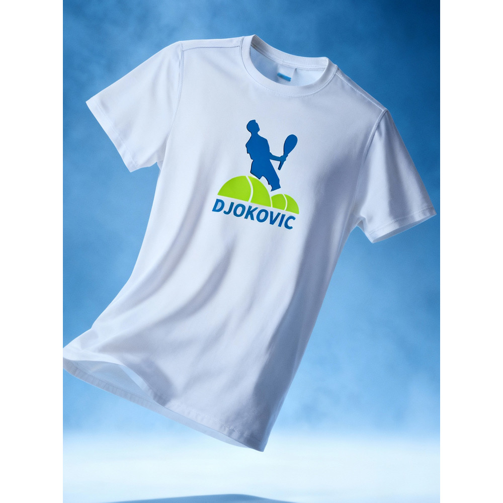 Passerby-seeker esportes tênis camiseta de secagem rápida Xiaode Yokovich mesmo estilo primavera verão esportes lazer tê