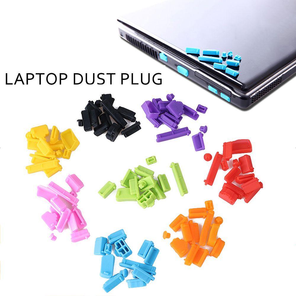 Anti-Poeira Plug 13 Pçs/Set Acessórios De Computador Para Portátil PC Tablet Porta USB Silicone Capa À Prova De