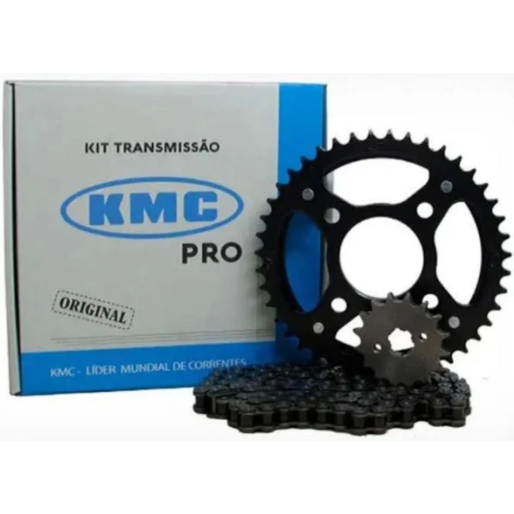 Kit Relação Transmissão Honda CG 125 Fan 09/13 S/Retentor KMC PRO 881592