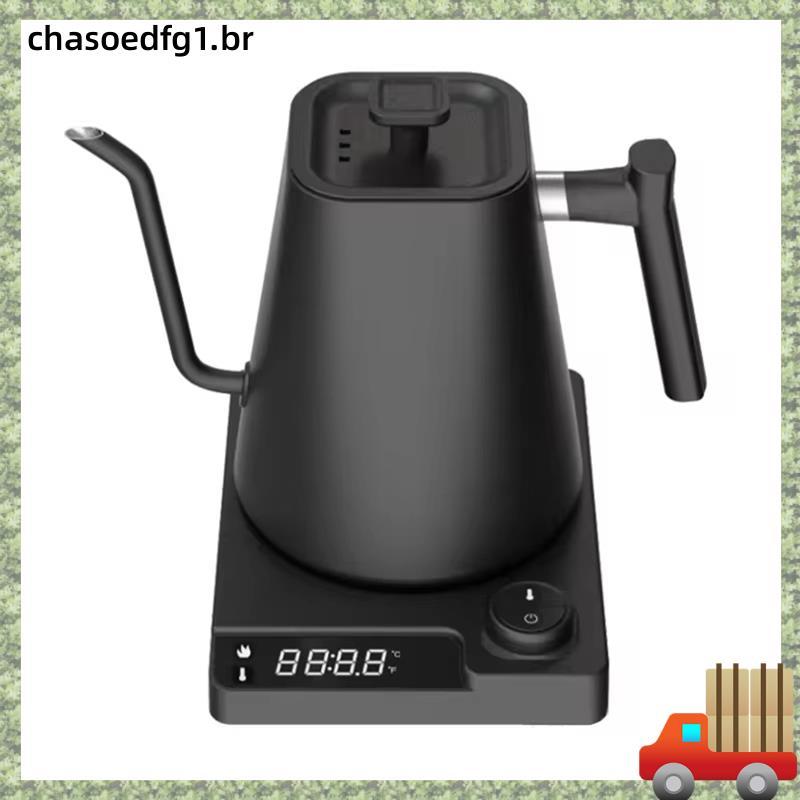 Chaleira Elétrica Pescoço De Ganso Com Controle Preciso De Temperatura , Ideal Para Café E Chá , Design De Aço Inoxidáve