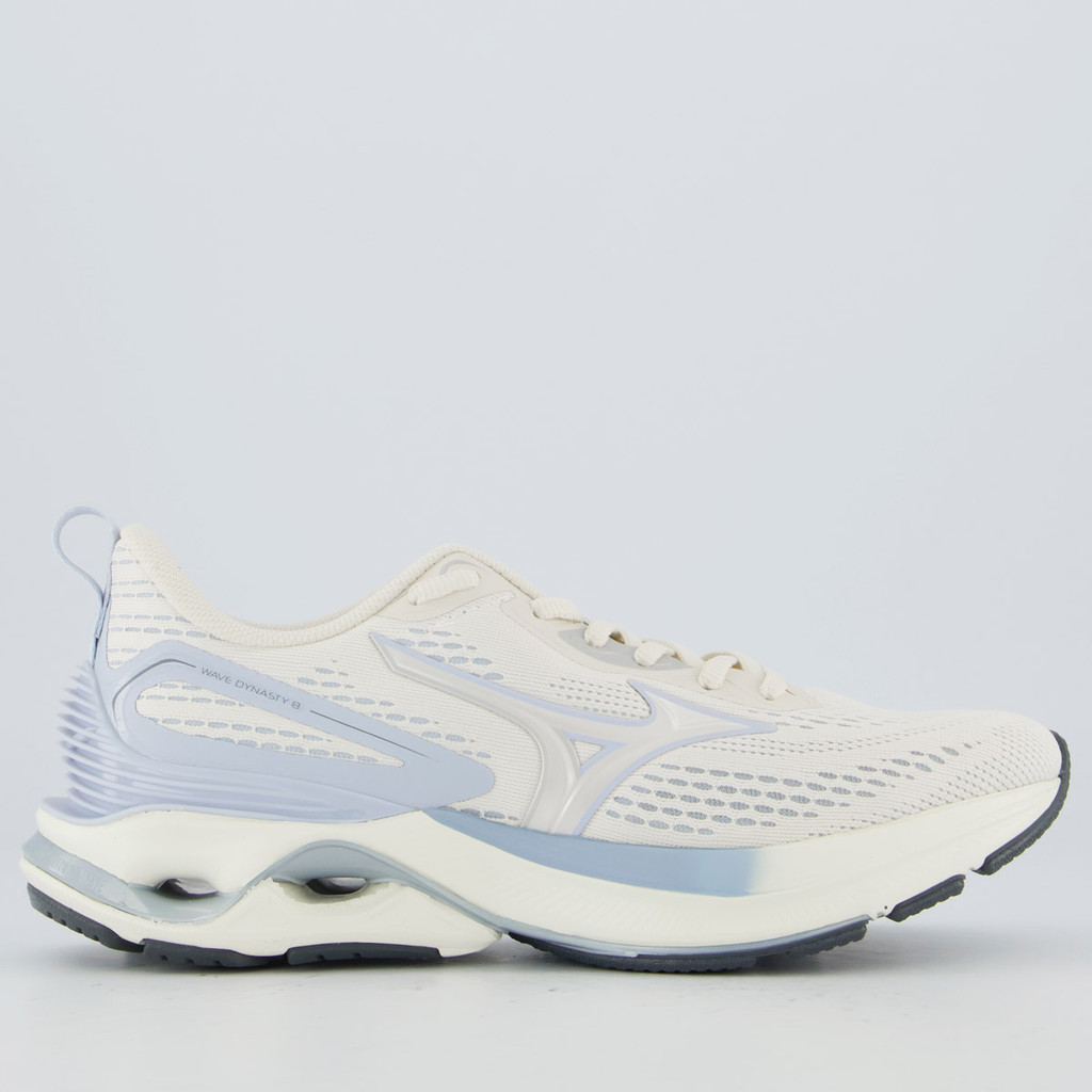 Tênis Mizuno Wave Dinasty 8 Feminino Off-White