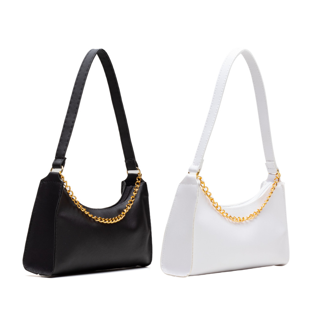 Kit Bolsas Femininas 2 Baguetes Lisas Pequenas Correntes de Ombro e de Mão!!!