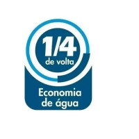 Torneira Esfera Jardim Com Bico Uso Geral 1/2 X 3/4 Metal Cromado 1/4 Volta — imagem 2 de 2