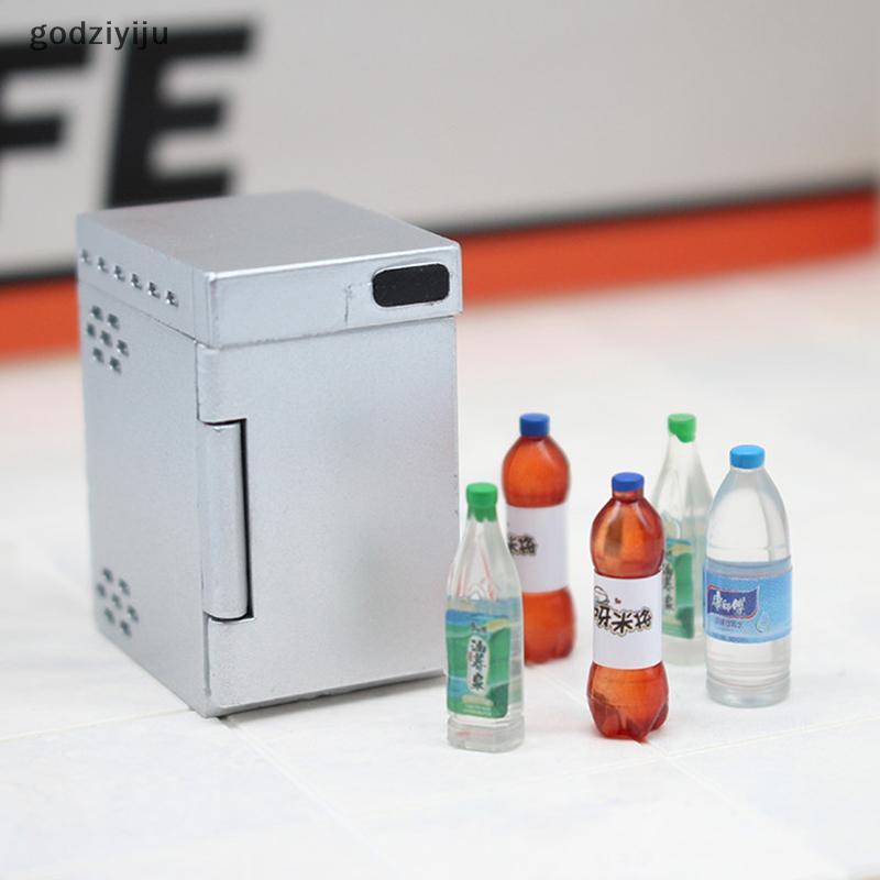 Congelador , Armário De Bebidas , Cozinha Poeta , Cena De Jogo De Comida Em Miniatura , Modelo De Móveis