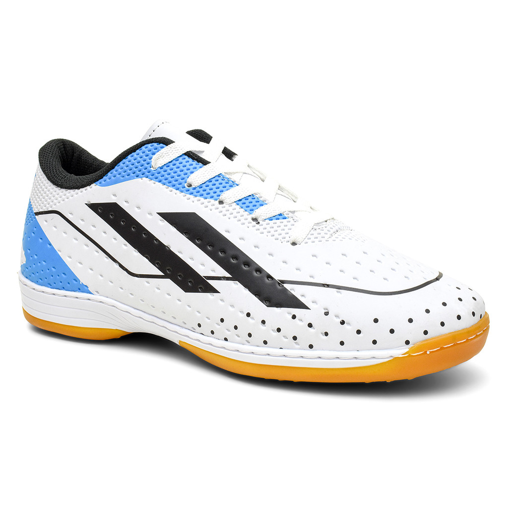 Chuteira Masculina Futsal Futebol de Salão Solado Borracha Antiderrapante