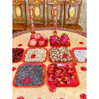 Suprimentos de casamento novo estilo criativo casamento festivo prato de frutas papel descartável prato dourado prato de